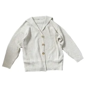 NEW Free People Swim to Deep Cardigan Birch Cream Beige thumbnail 3