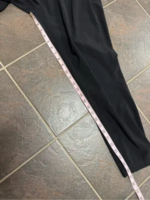 Lululemon On The Fly Pants Drawstring Waist Pull On *Woven 28" Black 6 thumbnail 12