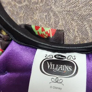 Disney Parks Villains Snow White Poisen Apple Minnie Mouse Ears Purple Sequin thumbnail 3