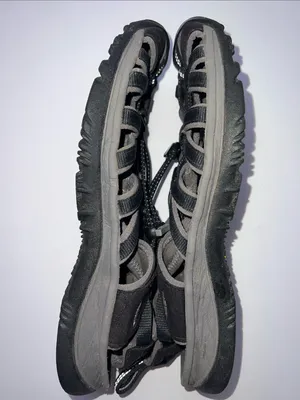 SOLD Keen Women’s Gray and Black Closed-Toe Hiking Water Sandals thumbnail 7