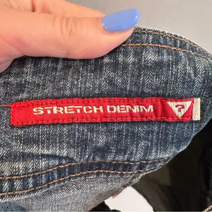 Guess Vintage 2000s Denim Mini Skirt‎ Size 24 Y2K Low Rise Summer Streetwear thumbnail 6