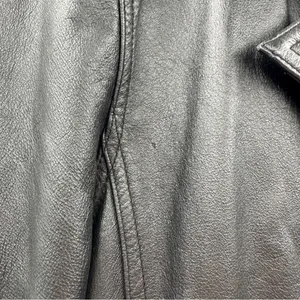 Vintage 90s Wilsons Leather Black Genuine Leather Jacket‎ Coat Size M thumbnail 13