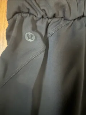 Lululemon On The Fly Mid Rise Athletic Running Yoga Performance Jogger Black 6. thumbnail 4