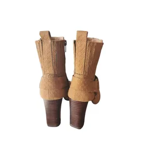 COCONUTS by Matisse Women Brown Suede Zip Up Boots sz 6 Western‎ Coastal Cowgirl thumbnail 3