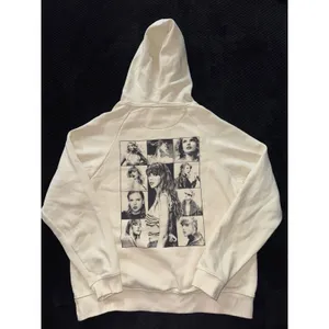 Taylor Swift The Eras Tour Cream Official Merch Oversized Hoodie Sweatshirt Sz M thumbnail 6