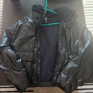All in Motion Black Puffer Jacket thumbnail 1