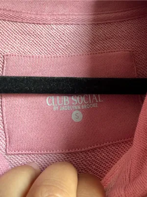 Club Social Ready Or Not Waffle Quarter Zip Pullover thumbnail 3