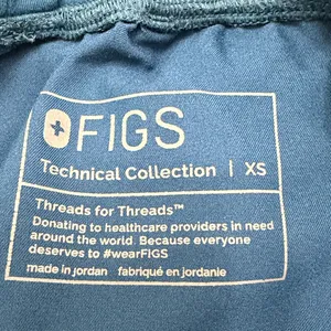 Figs High Waisted Zamora Jogger Limited Edition Alp Blue (Size XS) thumbnail 9