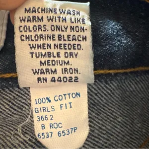 Vintage Abercrombie And Fitch Jeans Womens‎ Sz 12 Cotton Made In USA Blue 90s thumbnail 8