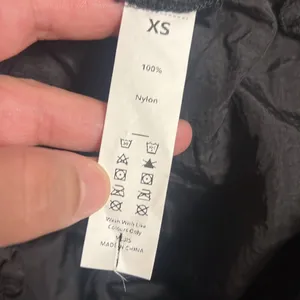 Black joggers size XS 100% nylon thumbnail 7