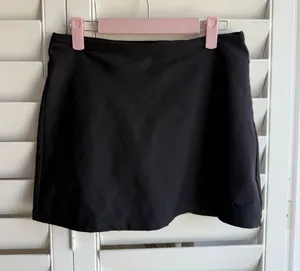Nike y2k Black Athletic Skort with Subtle Logo xs thumbnail 1