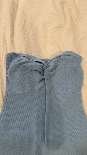 Blue Knit Dress Amazon thumbnail 4