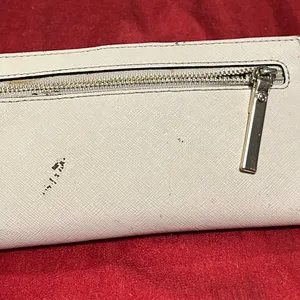 Kate Spade Black & Cream Wallet-Preowned-see wear in pics-Will heavily discount thumbnail 5