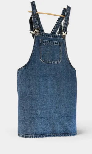 Denim Overall Dress Forever 21 thumbnail 1