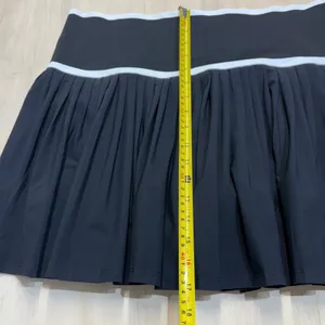 CALIA Court Collection XXL High-Rise Ribbed Mini Pleated Tennis‎ Skort Black NEW thumbnail 11