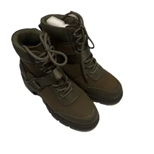 REDTOP Combat Boots Chunky Lug Sole Ankle Boots Lace Up Buckle Womens Sz 7.5 thumbnail 3