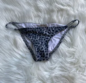 Bebe Leopard print bikini bottoms thumbnail 1