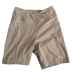 Danskin High Rise Sage Green Biker Shorts Stretch Athletic Activewear Size M thumbnail 1