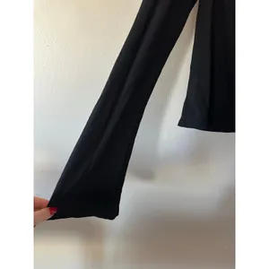 Reformation for Revolve Black Flare Sleeve Off the Shoulder Top Size L thumbnail 3