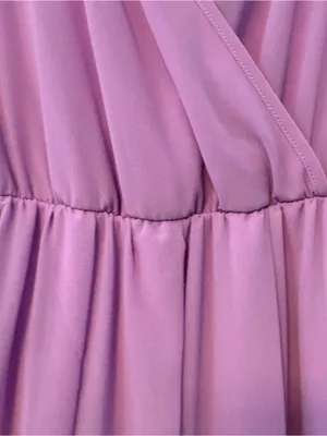 Pinkblush Ricarica lavender maternity long sleeve maxi dress medium NEW thumbnail 4