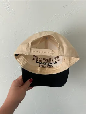 It’s Almost As Hot As My Husband Out Here Ballcap Tan thumbnail 3