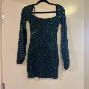 Lucy in the Sky Sequin Dress thumbnail 2