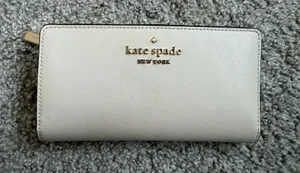 Kate Spade Wallet Leather White thumbnail 1