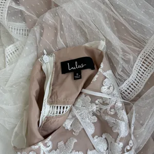 Lulu's Elenora White Embroidered Maxi Dress thumbnail 10