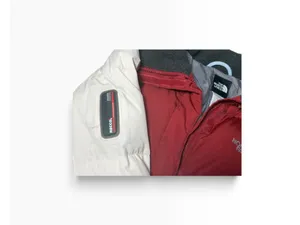 The North Face 600 Down Ski Jacket Fur Hood Burgundy White Vintage Puffer S thumbnail 8