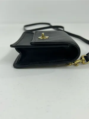 Coach Vintage Mini Black Turnlock Belt Bag NWT thumbnail 9
