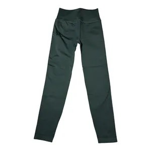 Lululemon Leggings Green Ribbed High Rise thumbnail 2