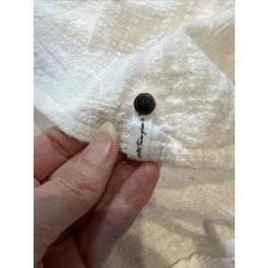 One X One Teaspoon White Cotton Cardigan Semi Sheer Gauze Beach Coastal Resort thumbnail 6