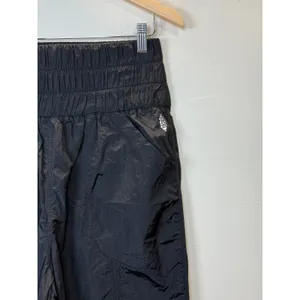 Free People Movement The Way Home Jogger Womens M Black High Rise Smocked Waist thumbnail 7