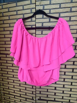 Sugarlips hot pink blouse size 1X thumbnail 2