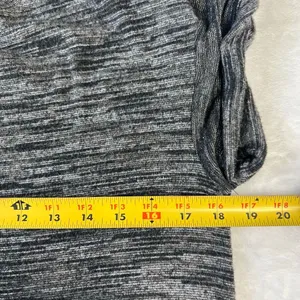 Anthropologie Cloth & Stone Gray Lori Knit Midi Dress Medium Women thumbnail 9