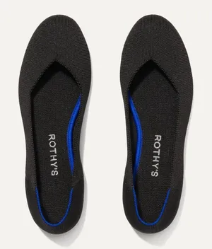 {Rothy’s} Black Flats thumbnail 1