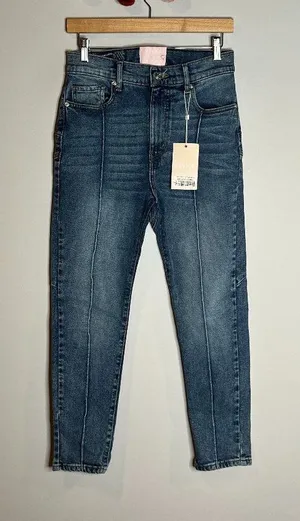 Revice Denim NWT Venus Crop in LightYear wash Star jeans thumbnail 1