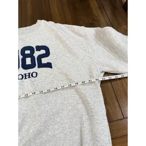 Cotton On Gray Crewneck Fleece Sweatshirt 1982 SOHO Graphic Logo Size M thumbnail 5