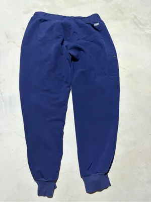 Figs Navy Blue Drawstring scrub Jogger Pants large thumbnail 8