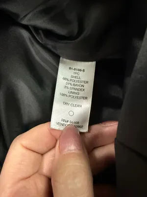 Braetan Black Wool Blend Belted Shawl Collar Wrap Coat Size 4 thumbnail 11