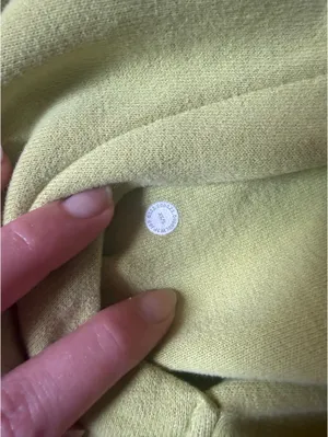 Lululemon Scuba Funnel Neck Half Zip in Wasabi Green thumbnail 4
