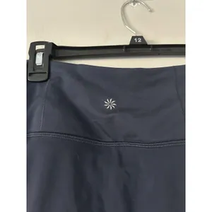 Athleta Fairway High Rise Navy Golf Skort Size Xl Tennis Preppy Athleisure 16” thumbnail 3