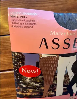 NWT Spanx‎ Assets Gray Maturnity Lucky Leggings Ankle Size 4 170-220 lbs. Causal thumbnail 1