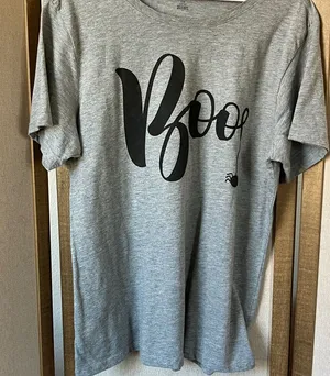 Gray Celebrate Halloween boo tee large thumbnail 1
