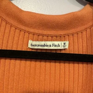 Abercrombie Orange ribbed American Eagle polo style dress‎ thumbnail 2