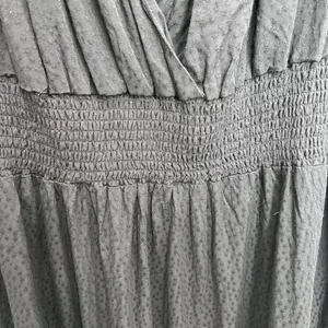 Draper James RSVP Plus 1X Smocked Waist Dress Surplice V-Neck Black‎ Long Sleeve thumbnail 6