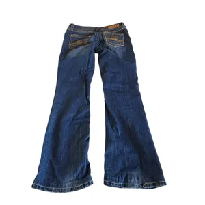 Seven7 Women’s Low Rise Bootcut Jeans Size 6 Medium Wash Blue Y2K thumbnail 3