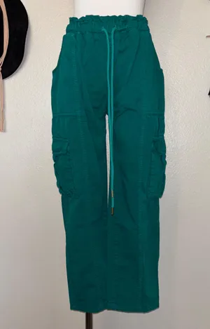 Ticket Cargo Pants Green Size M thumbnail 1