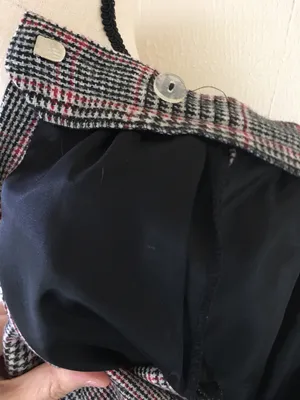 Vintage 80s Country Suburbans Wool Glen Plaid Check Midi Skirt Straight Lined 12 thumbnail 3