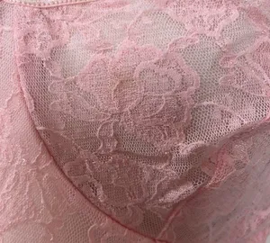 Pink Lace Coquette Slip Size L thumbnail 6